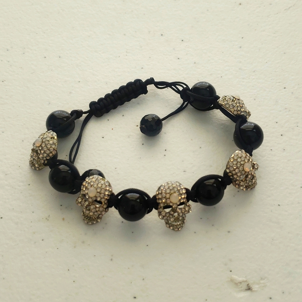 Skull Rhinestone bracelet